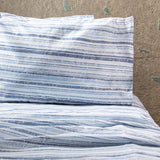 Pack 2 Sabanas Estampadas 1.5P Líneas Azul