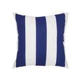 Cojin Deco Franjas 43X43 Azul