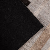 Alfombra Natural Leather Design 140X200 6884 Silv