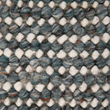 Alfombra Handwoven Oslo 190X290 Turquesa