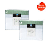 Pack 2 Sabanas Guarda 1.5P Guarda Verde
