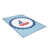 Alfombra Nautic 80X120 Azul 200