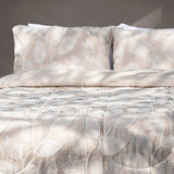 Plumon Jacquard Aplicación 2P Hojas B Hebra