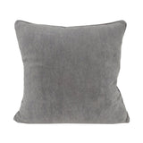 Cojin Terciopelo Gris 45X45 DIB