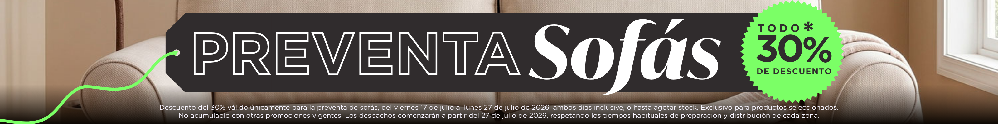 Preventa Sofas DIB