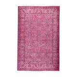 Alfombra Vintage Reversible 190X290 Fuccia
