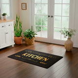 Limpiapiés Kitchen Gold Design 45X75 Da001