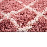 Alfombra Shaggy Design 133x190 Rosa