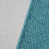 Alfombra Shaggy Colors 150X200 Turquesa