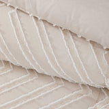 Plumon Jacquard 2 Plazas Flechas Beige