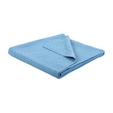 Quilt Patchwork Formas 2P Azul