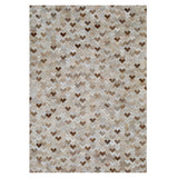 Alfombra Leather Patch Design  190X290 2334 Beige