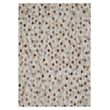 Alfombra Leather Patch Design  190X290 2334 Tan