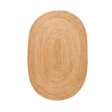 Alfombra Yute Braided Oval BRC 108 Natural 150X210