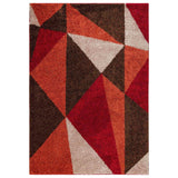 Alfombra Touch 133X190 Rojo 562135