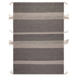 Alfombra Handwoven wool Tribal 240x340 Gris