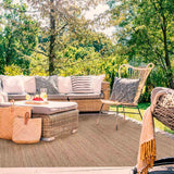 Alfombra Hand Spun Yute Natural 070X240