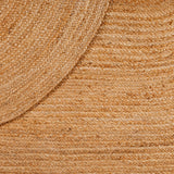 Alfombra Yute Braided Oval BRC 108 Natural 150X210
