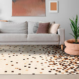 Alfombra Cuero Fashion 160X230 Ivory/Natural