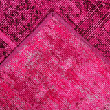 Alfombra Vintage Reversible 230X330 Fucsia