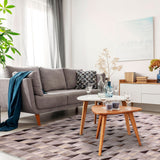 Alfombra Natural Leather Design 140X200 Beige/Gris 168002