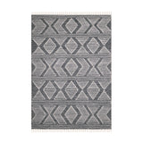 Alfombra Woven Geo 160X230 NAVY