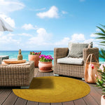 Alfombra Yute Red. Maui 150X150 Mostaza DIB