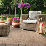 Alfombra Yute Woven Agra 160X230 Nat/Grey