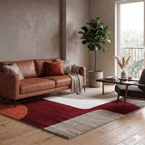 Alfombra Access 160X230 66201 Rust Rojo