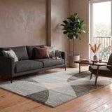 Alfombra Access 160X230 66200 Gris Negro