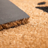 Limpiapiés Coco Rubber Design 45X75 Café 554900