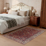 Alfombra Karachi 060X140 6280B Ivory Red