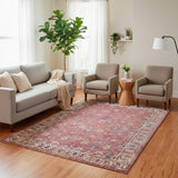 Alfombra Karachi 200X290 6280B Ivory Red