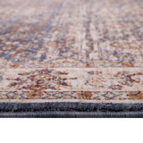 Alfombra Karachi 160X240 6507A Dark Blue