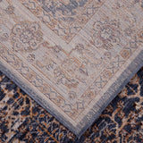 Alfombra Karachi 160X240 6507A Dark Blue