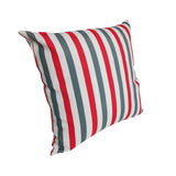 Cojin Deco Lineas 43X43 Rojo