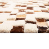 Alfombra Cuero Fashion 160X230 Ivory/Natural