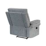 Berger Reclinable 1  Cuerpo Seúl Gris Claro