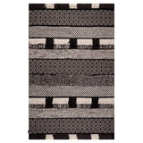 Alfombra Handwoven Wool Co 200X290 Negro/Gris