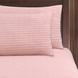 Quilt Patchwork Formas 2P Rosa