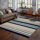 Alfombra Kaleb 50x90 Azul 18255B