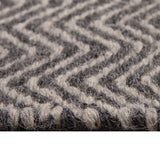 Alfombra Handwoven wool Tribal 190x290 Gris