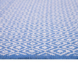 Alfombra Dh. Cotton Design 60X90 Azul 102