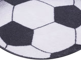 Alfombra Sport Futbol 57X57 Blanco/Negro