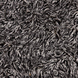 Alfombra Flokati 170X240 Negro