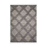 Alfombra Woven Geo 140X200 Gris 10303