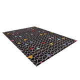 Alfombra Handwoven Design 190X290 Negro