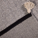 Alfombra Handwoven Wool 190X290 Gris