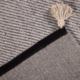 Alfombra Handwoven Wool 240X340 Gris
