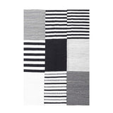 Alfombra Handwoven Rustic 140X200 Blanco/Negro